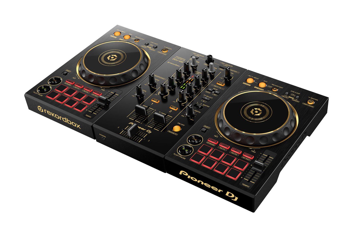 Pioneer's Limited Edition DDJ-400-N Controller is a Portable, Gold