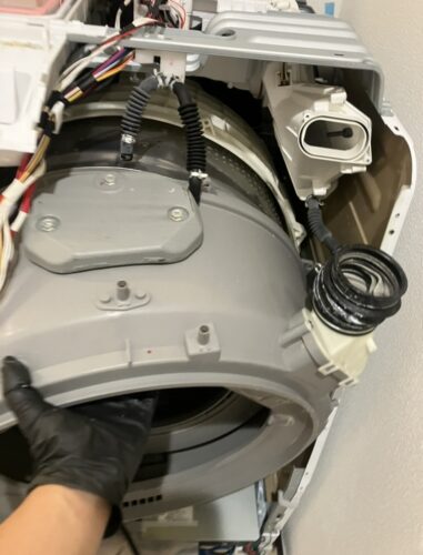 日立BD-SX110CRの分解クリーニング｜乾燥不良の原因を徹底除去した作業