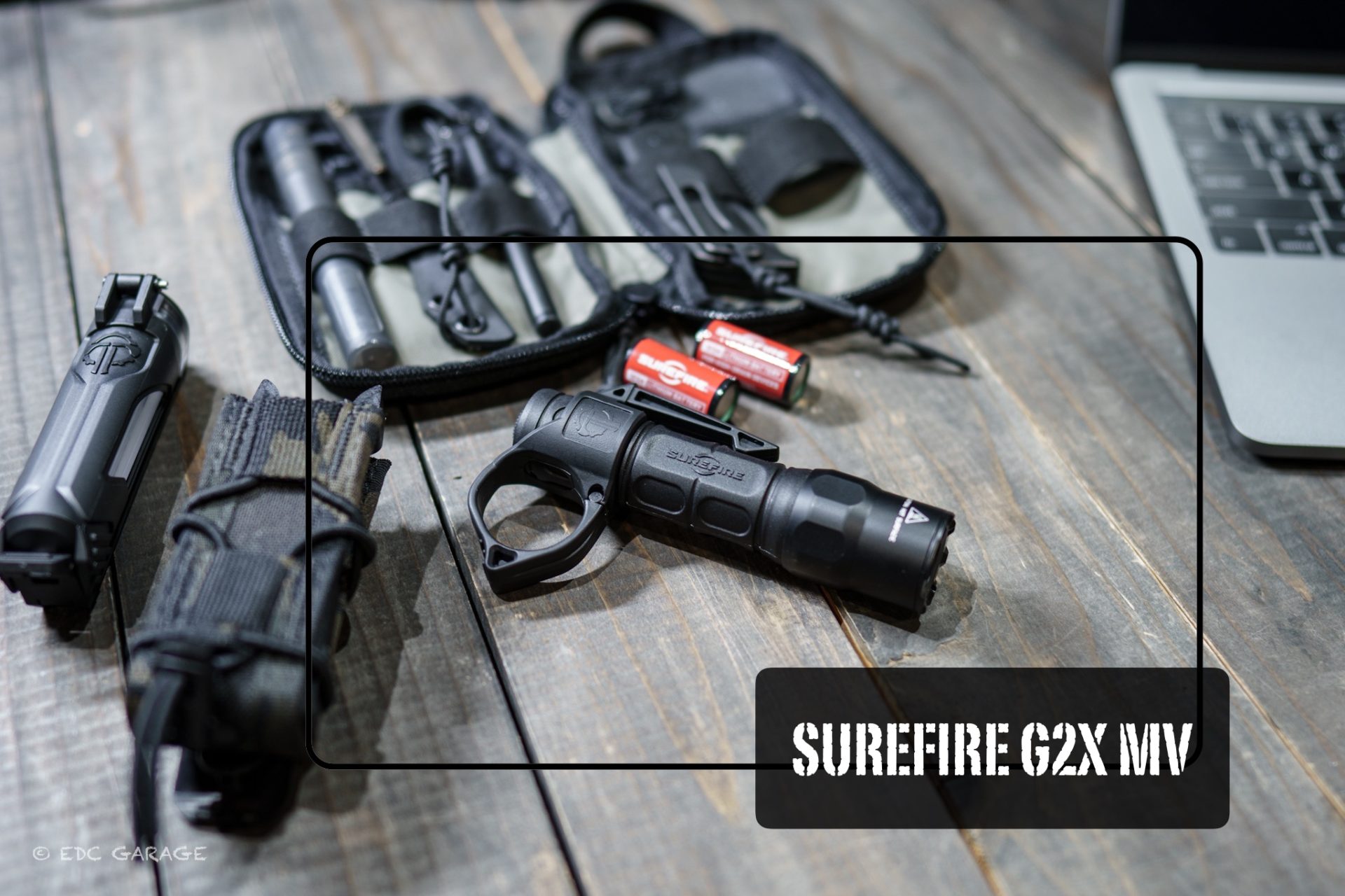 レビュー】800ルーメンの制圧用フラッシュライト SureFire G2X