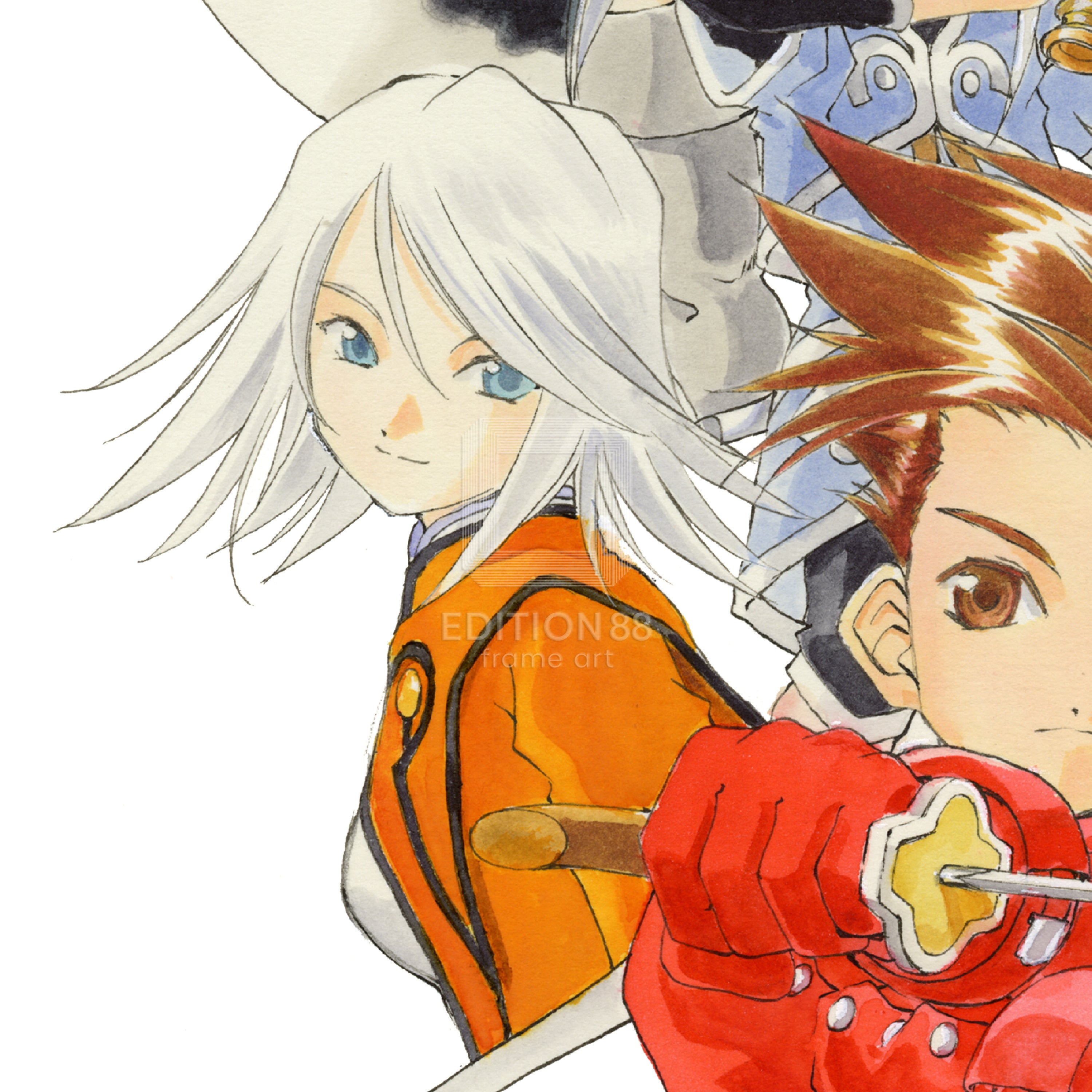 シャイニングティアーズT2 art worksTony 直筆サイン入りアート写真