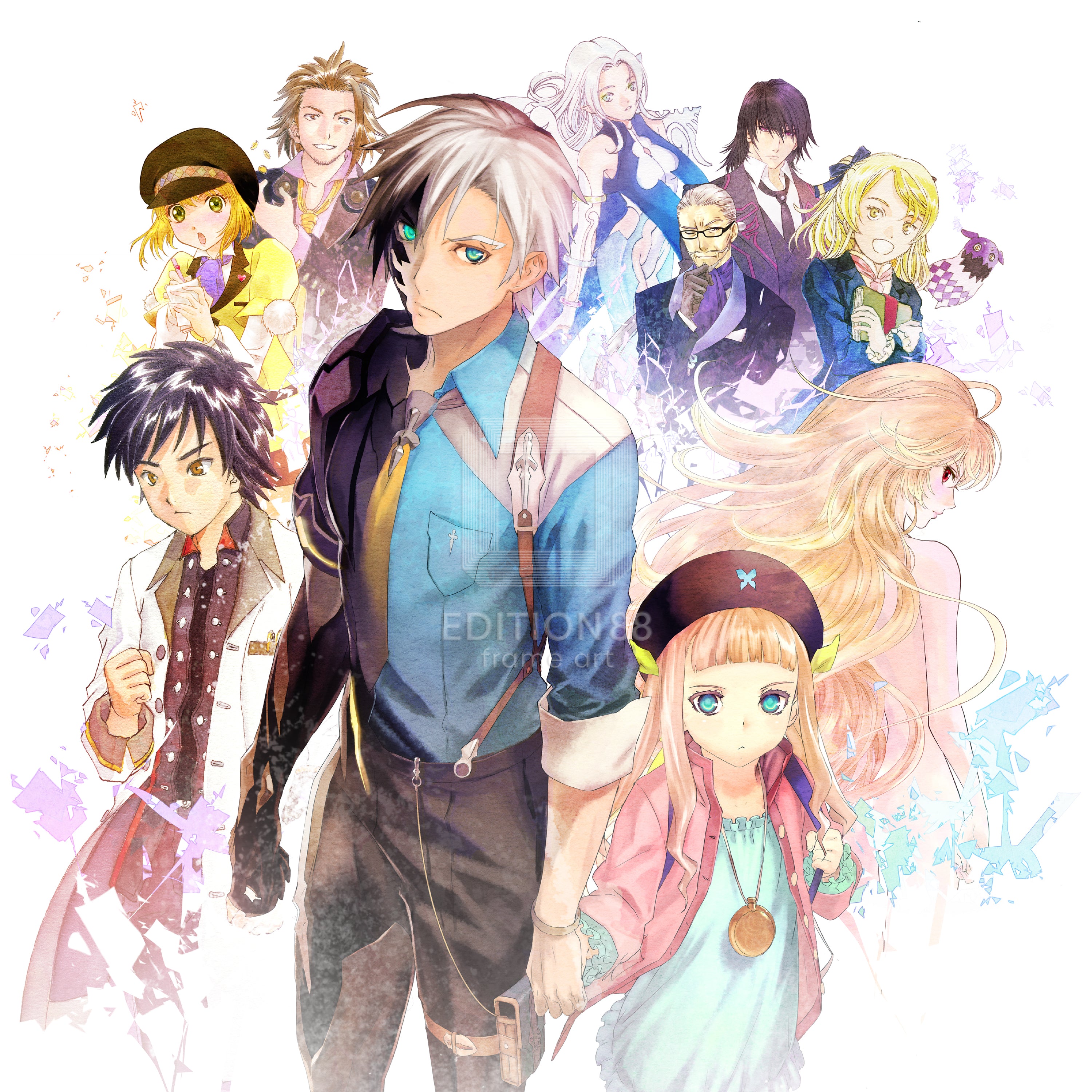 テイルズ オブ エクシリア2」88グラフ/藤島康介・いのまたむつみ