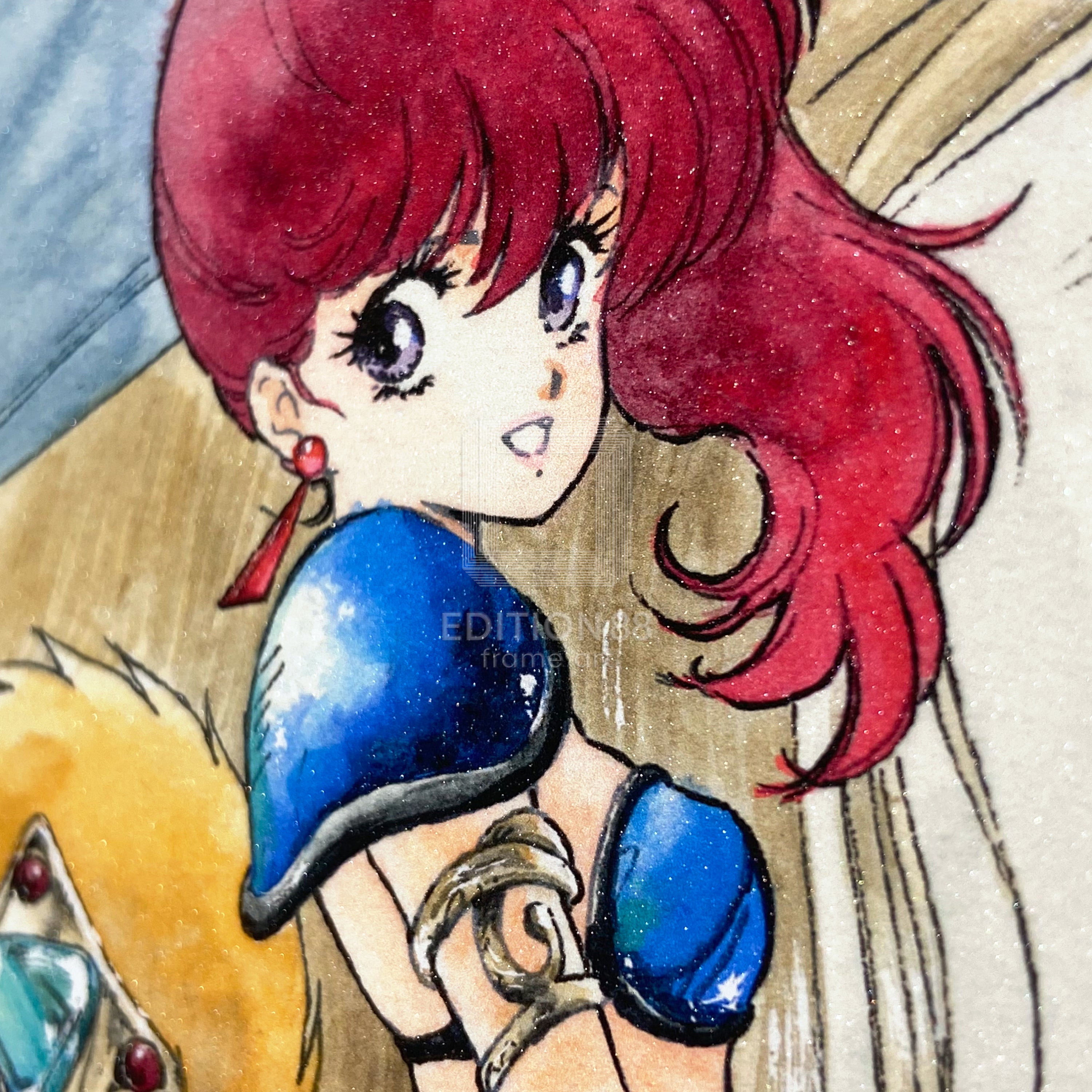 幻夢戦記レダ」88グラフ2/いのまたむつみ（箔押しサイン入り）