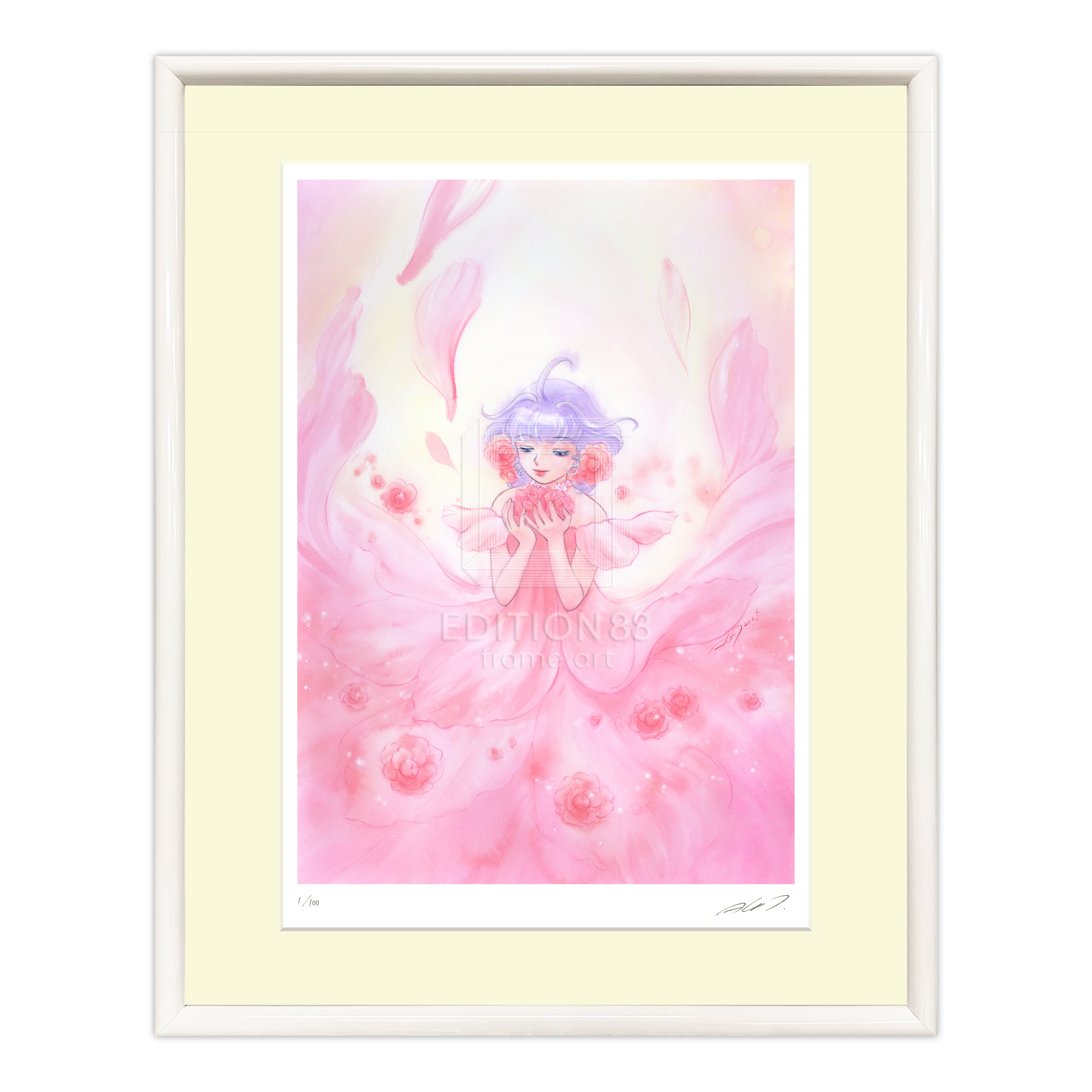 魔法の天使クリィミーマミ」88グラフ Peaceful moment /高田明美（直筆