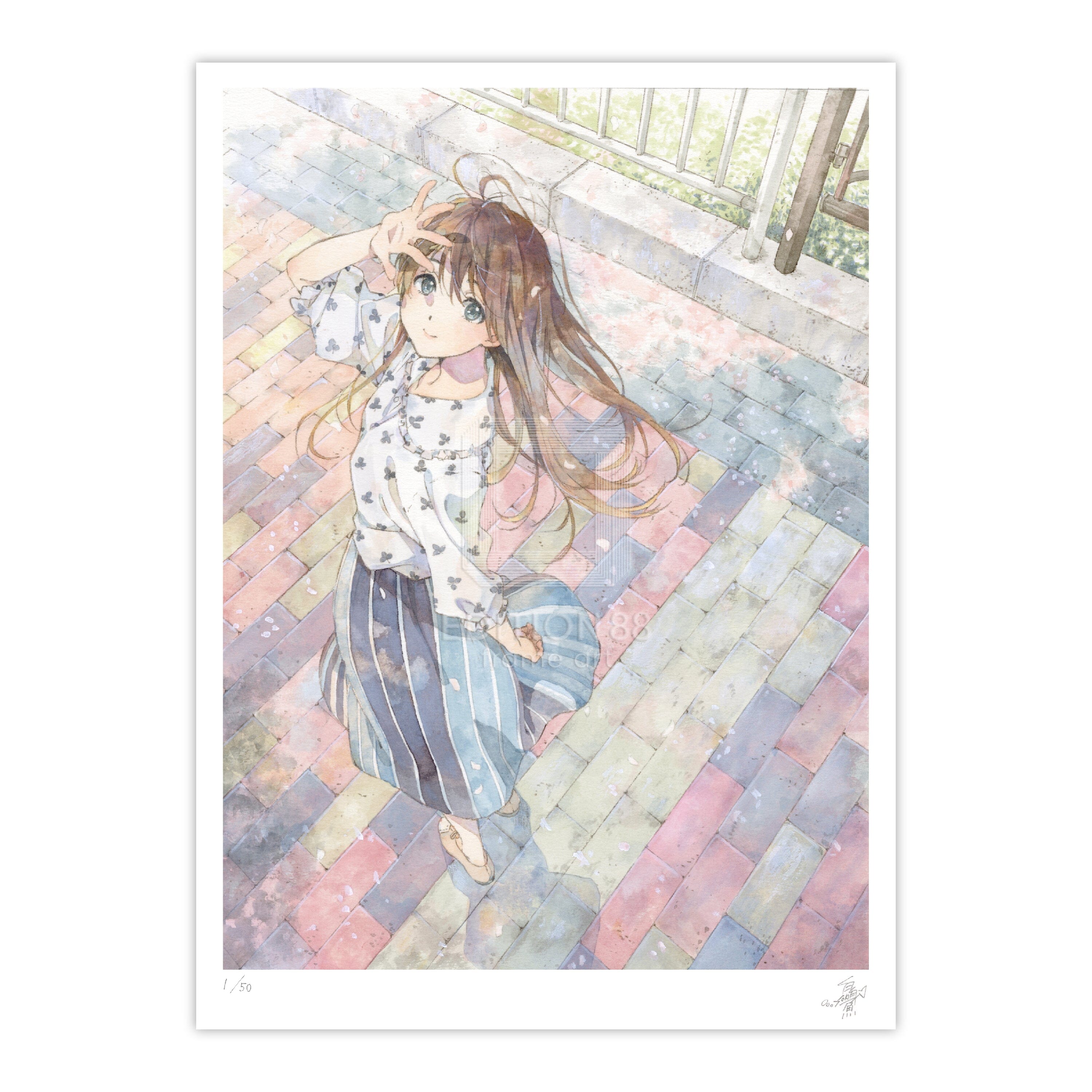 88グラフN / 白身魚（直筆サイン入り/限定50枚）