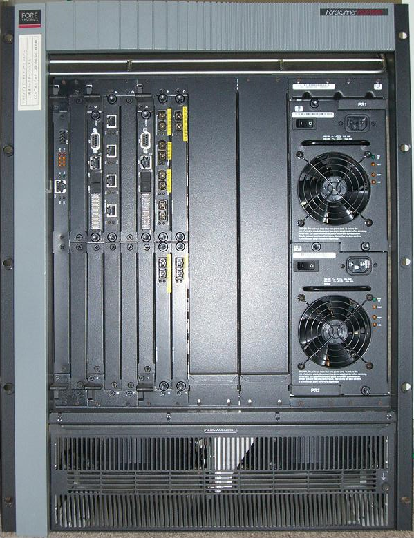 第2世代基幹スイッチ Fore ASX-1000 (ATM方式)