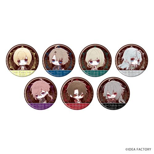 缶バッジ「終遠のヴィルシュ」01/コンプリートBOX(全7種)(グラフアート