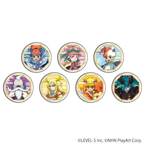 缶バッジ「妖怪ウォッチ ぷにぷに」07/コンプリートBOX(全7種