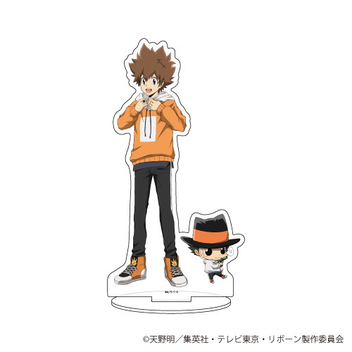 キャラアクリルフィギュア「家庭教師ヒットマンREBORN!」27/ツナ