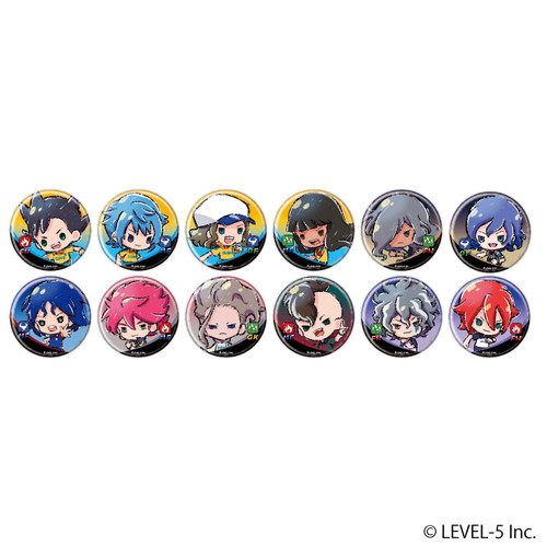 缶バッジ「イナズマイレブンSD」06/明日人編ver. コンプリートBOX(全12