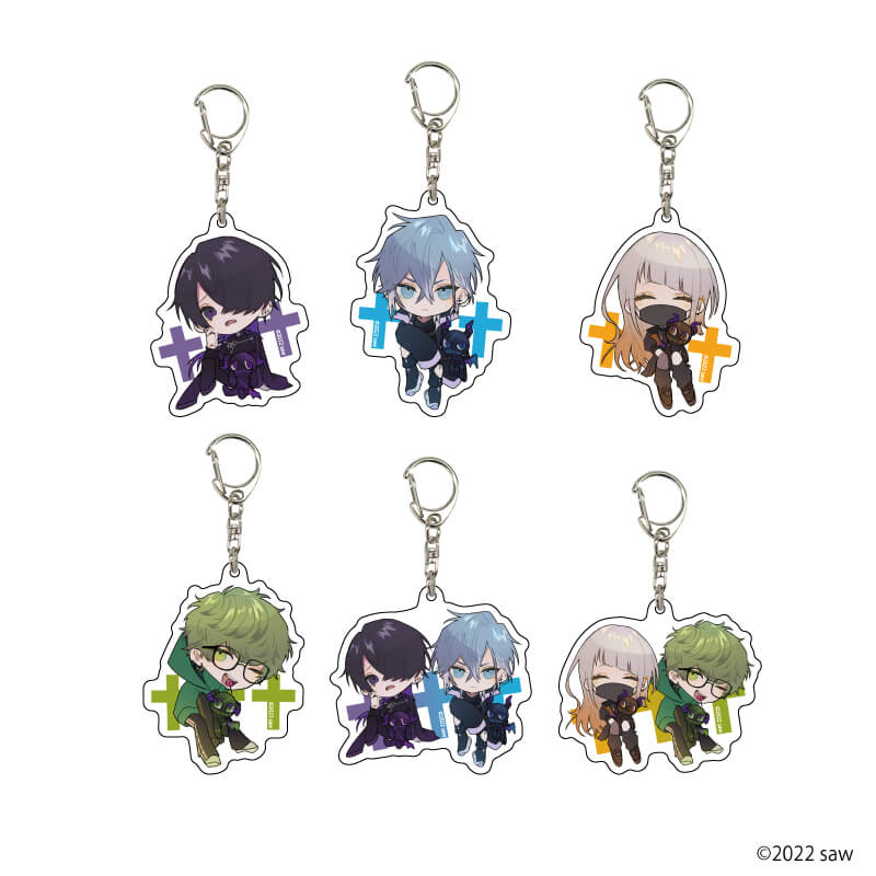 アクリルキーホルダー「saw」01/EMOTIONver. コンプリートBOX(全6種