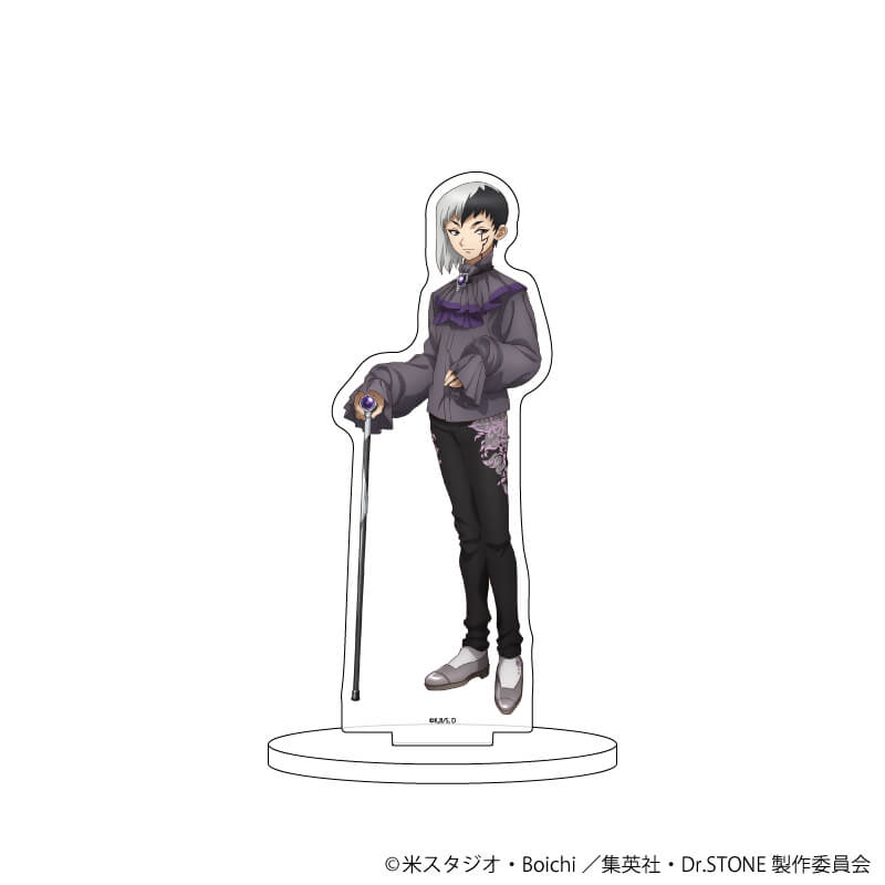 アクリルスタンド「Dr.STONE」36/あさぎりゲン ゴシックver.(描き