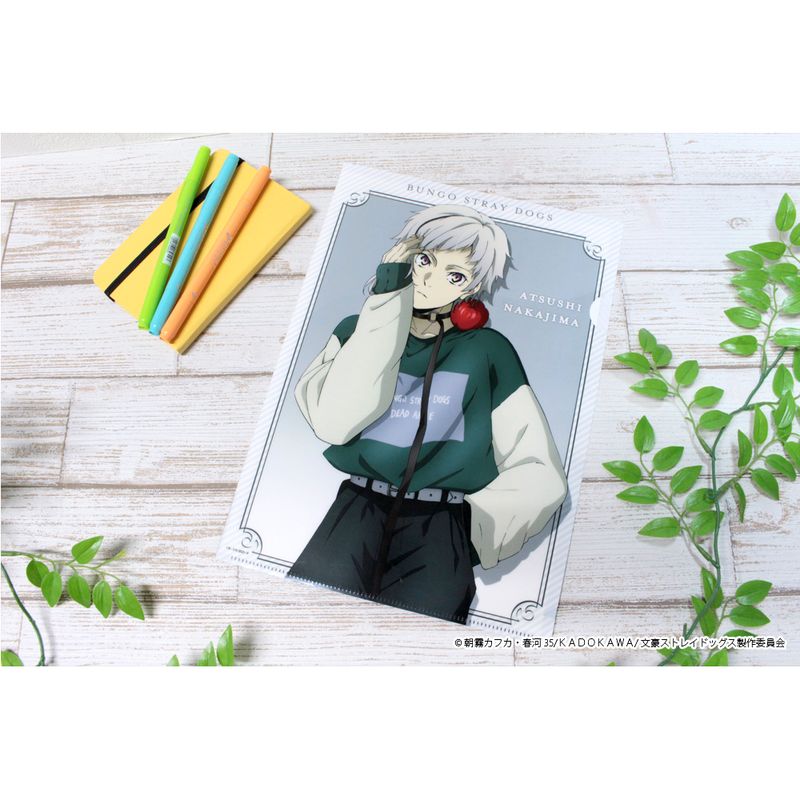 樋口一葉 芥川龍之介 一葉記念館 コラボ クリアファイル 文豪ストレイ