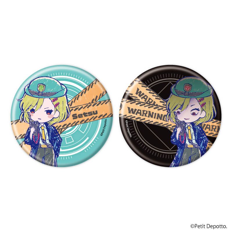 缶バッジ2個セット「グノーシア」01/セツ 宇宙警察ver.(グラフアート