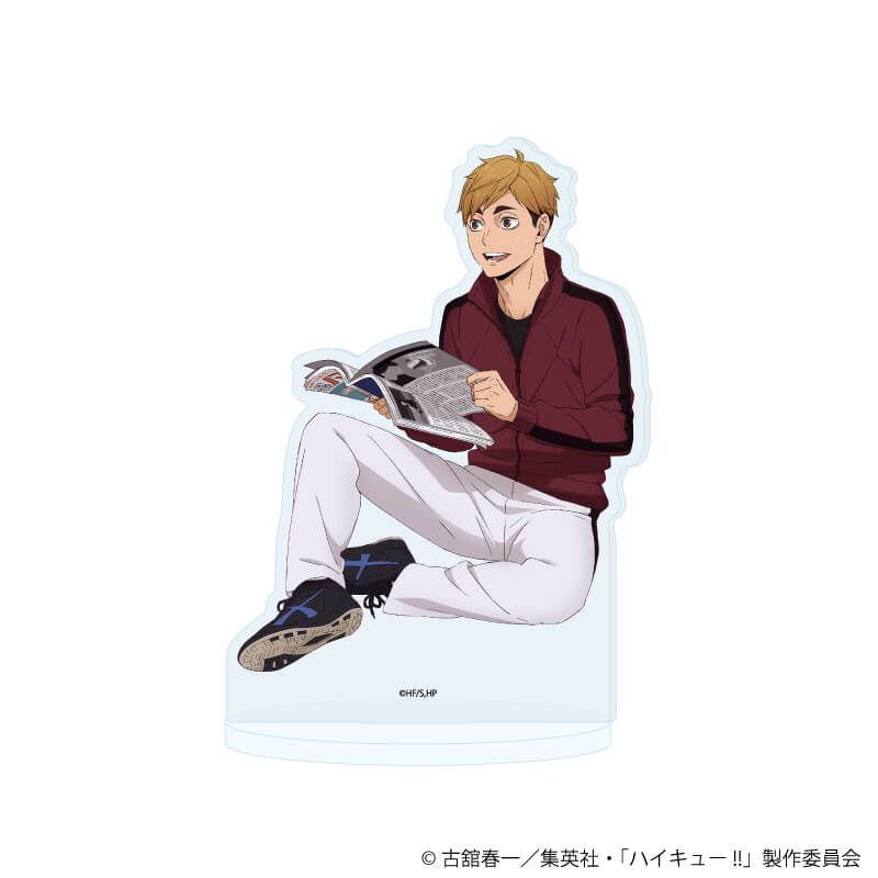 キャラアクリルフィギュア「ハイキュー!!」17/宮侑 リラックスver