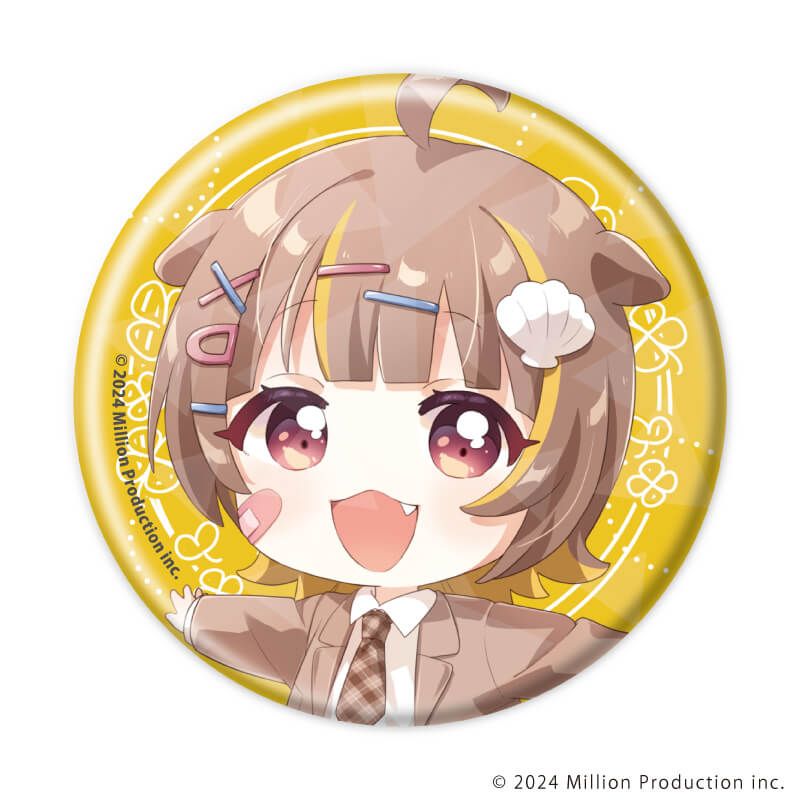 ホログラム缶バッジ(57mm)「Million Production」02/制服風衣装ver