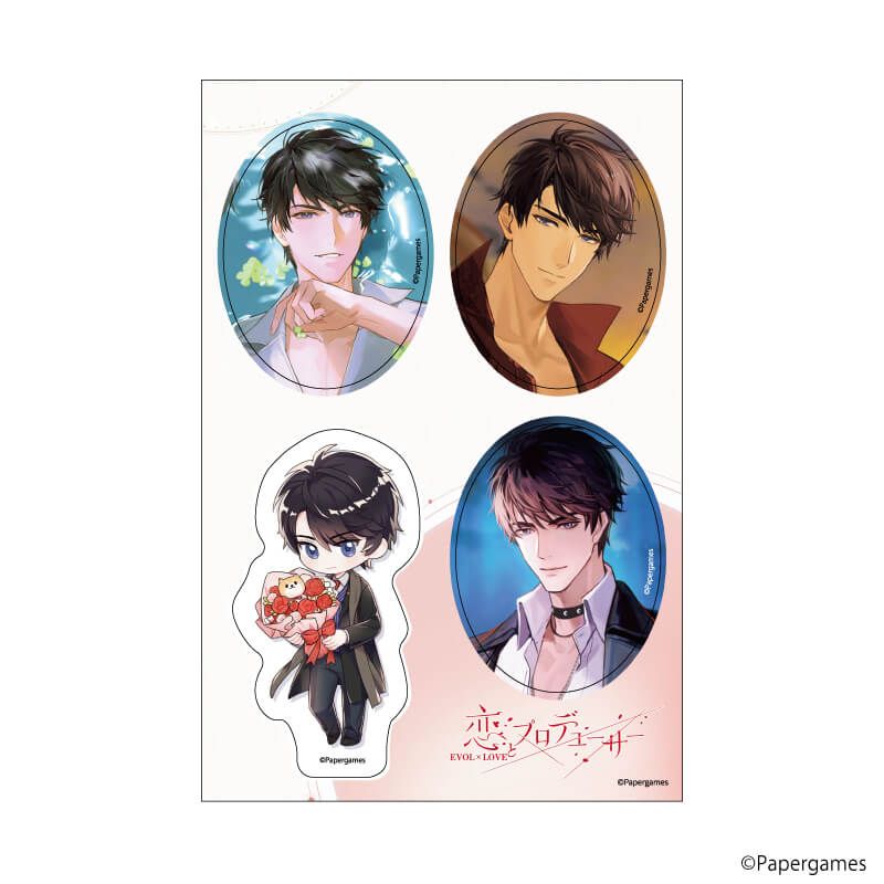 PETANTシール「恋とプロデューサー～EVOL×LOVE～」04/ゼン(公式