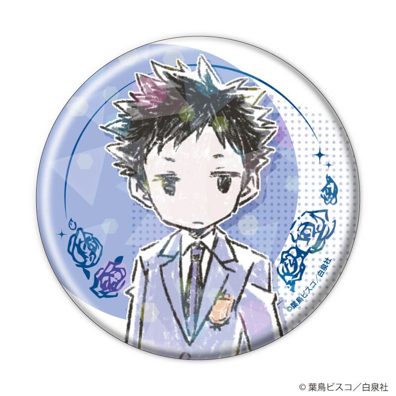 リボーン 白蘭 ホログラム缶バッジ その1 J-WORLD リボーン 白蘭