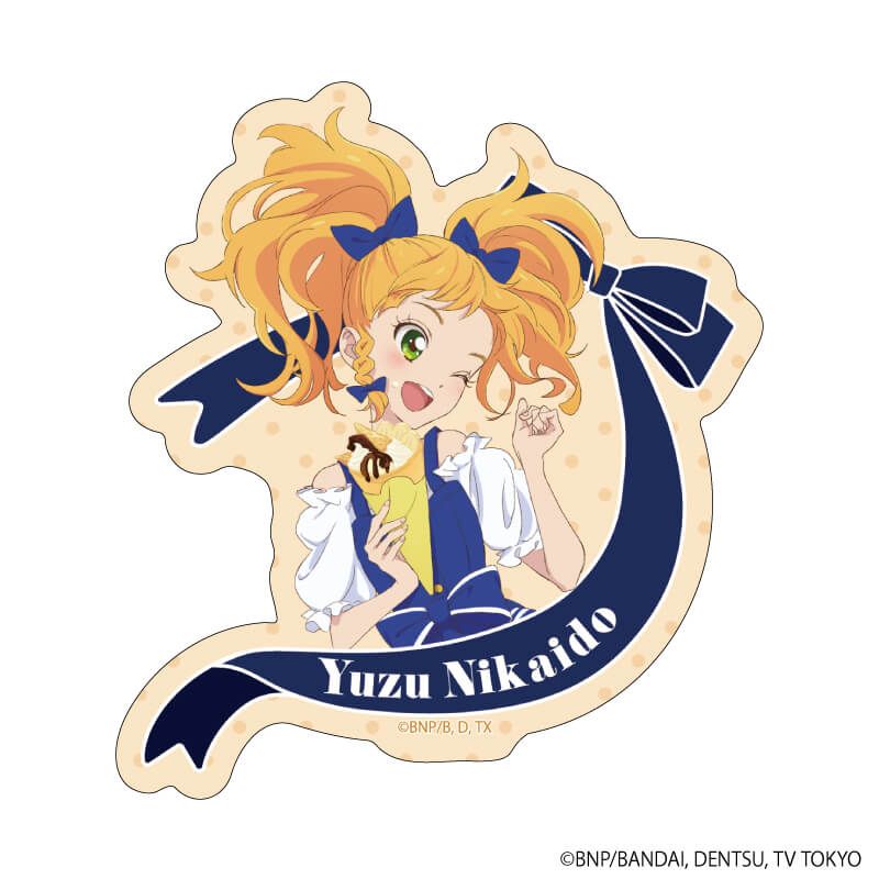 ダイカットステッカー「アイカツスターズ！」03/二階堂ゆず(描き下ろし