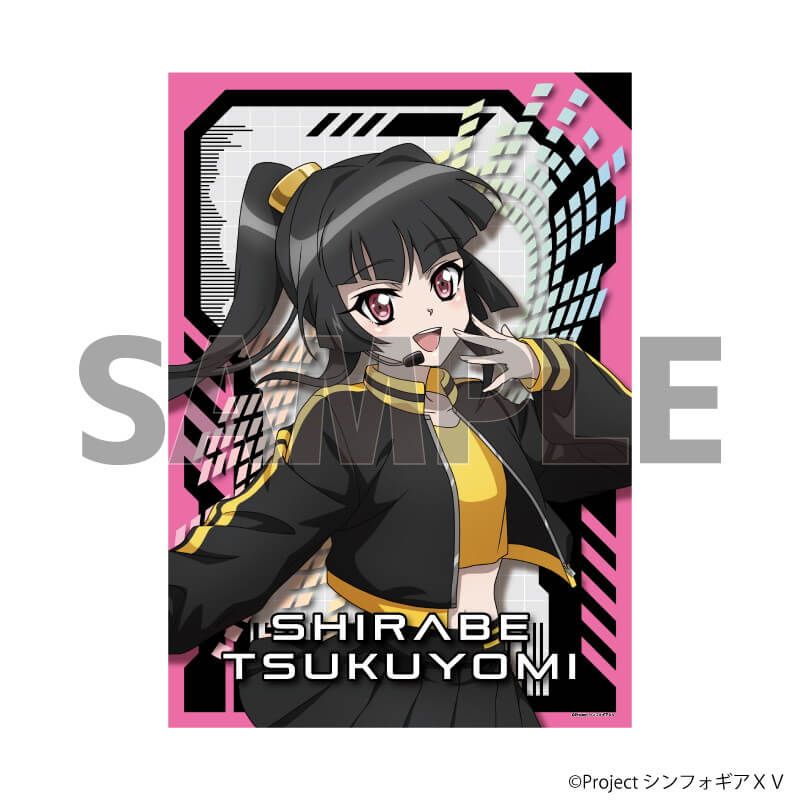 A3クリアポスター「戦姫絶唱シンフォギアXV」05/月読調(描き下ろし