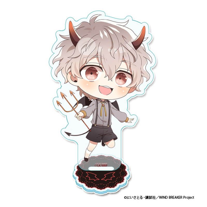 WIND BREAKER ぷちちょこアクリルスタンド【兎耳山丁子】天使と悪魔ver