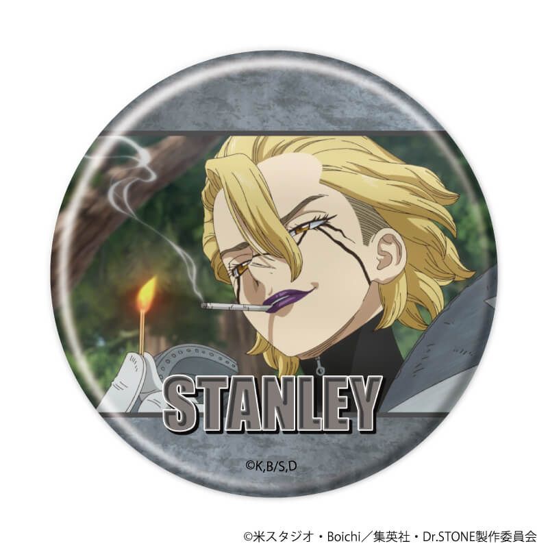 Dr.STONE LOFT 缶バッジ スタンリー 14点 ドクスト Dr.STONE