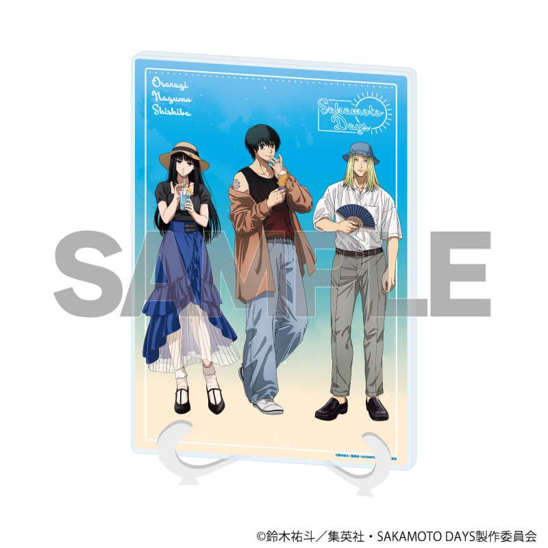 アクリルアートボード(A5サイズ)「SAKAMOTO DAYS」18/南雲&神々廻&大佛