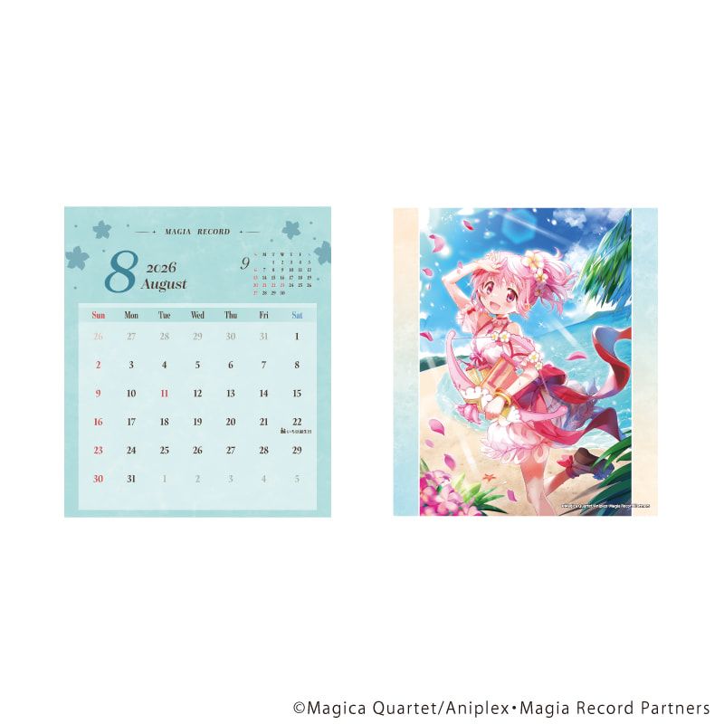 卓上カレンダー(セパレートタイプ)「マギアレコード 魔法少女まどか