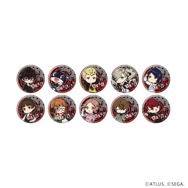 缶バッジ『ペルソナ5 ザ・ロイヤル』04/コンプリートセット(全10種