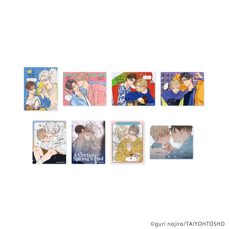 アクリルカード「野白ぐり A HOLIDAY Picnic Mood」01/コンプリート