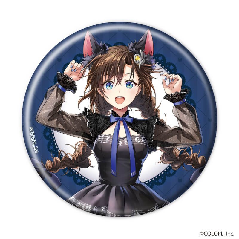 缶ミラー「クイズRPG 魔法使いと黒猫のウィズ」02/リレイ 猫の日ver