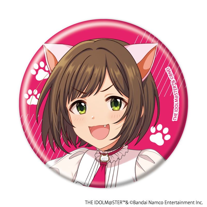 缶バッジ「アイドルマスター シンデレラガールズ」17/猫ver