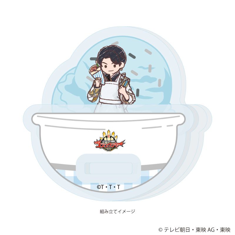 ゆらゆらアクリルスタンド「ナンバーワン戦隊ゴジュウジャー」12/熊手