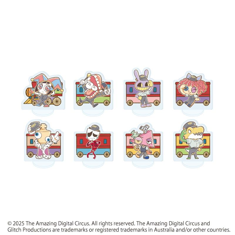 アクリルぷちスタンド「アメイジング・デジタル・サーカス」01/駅員ver