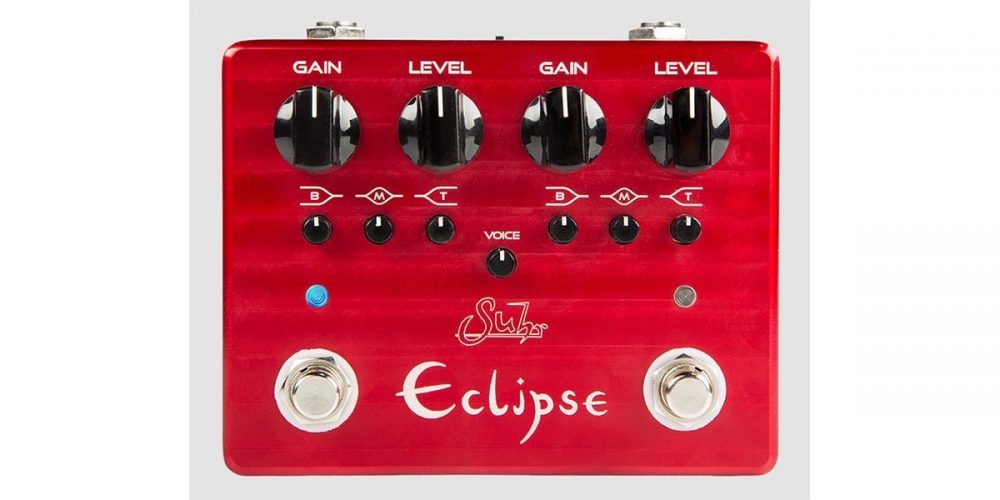 Suhrからオーバードライブ「Eclipse」登場。2つの独立回路をもつペダル