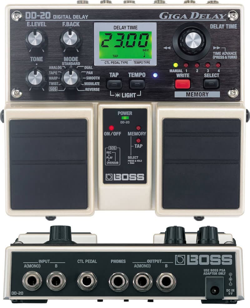 BOSS DD-20 GIGA DELAY【Supernice!エフェクター】