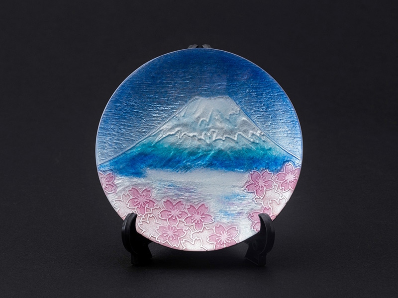 安藤七宝店 桜と富士皿: 愛知｜いいもの探訪 JR東海