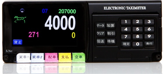 EC－60 多目的メーター | 製品紹介 | タクシーメーターのニシベ計器製造所