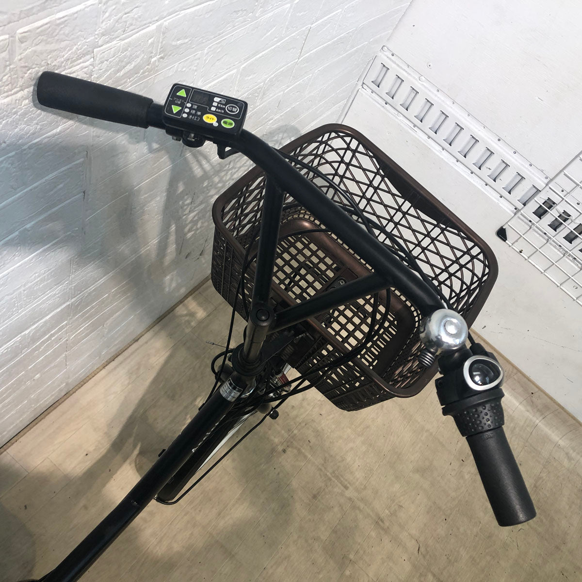 中古電動自転車 ブリヂストン アシスタ ファイン ミニ ブラック 前20