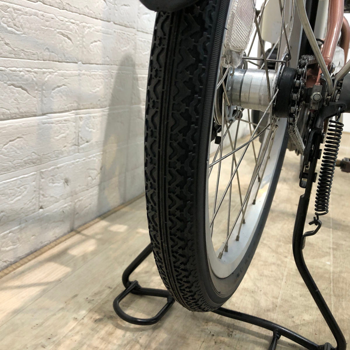 中古電動自転車 ブリヂストン アシスタ ユニ プレミア ピンク 20インチ