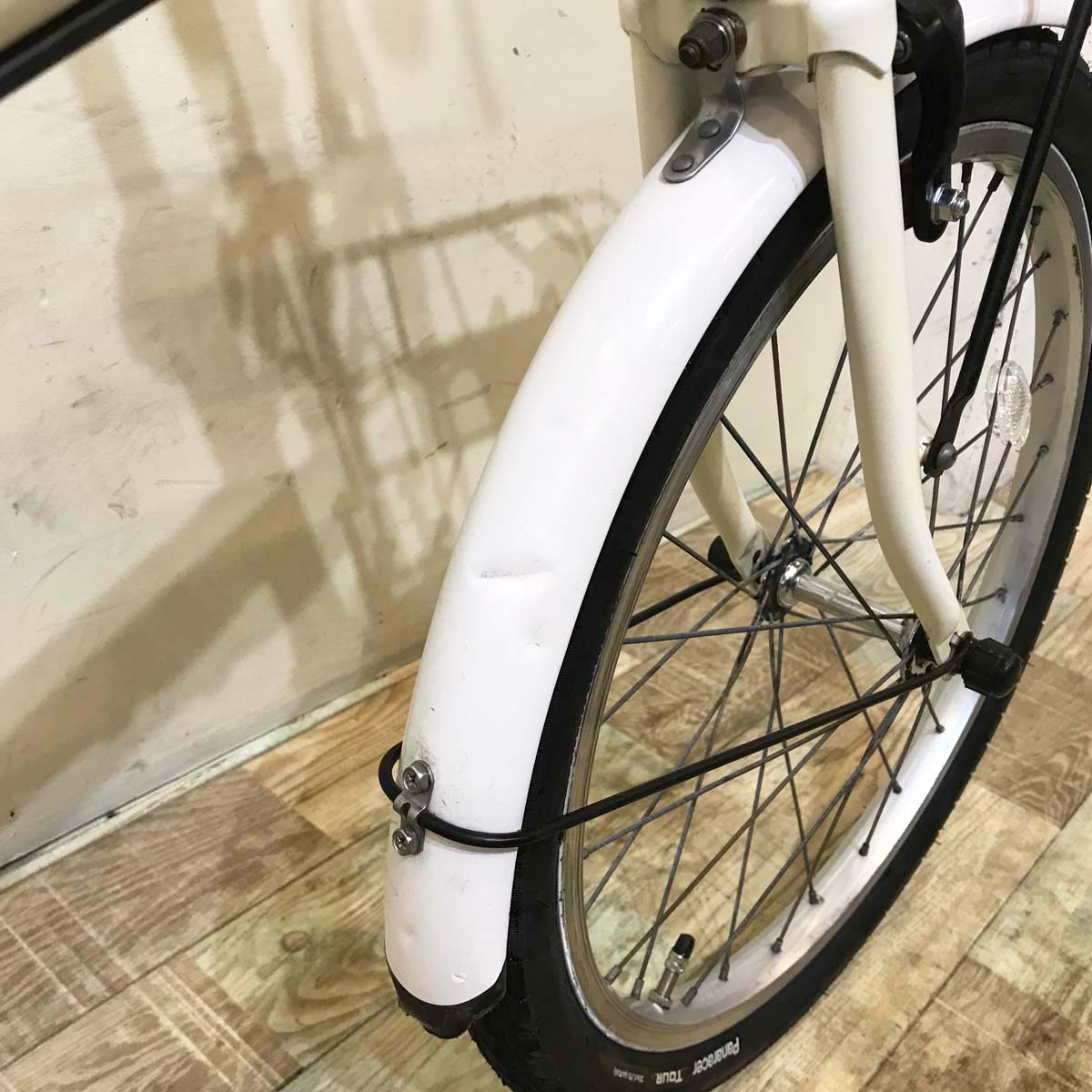 中古電動自転車 パナソニック シュガードロップ ホワイト 20インチ