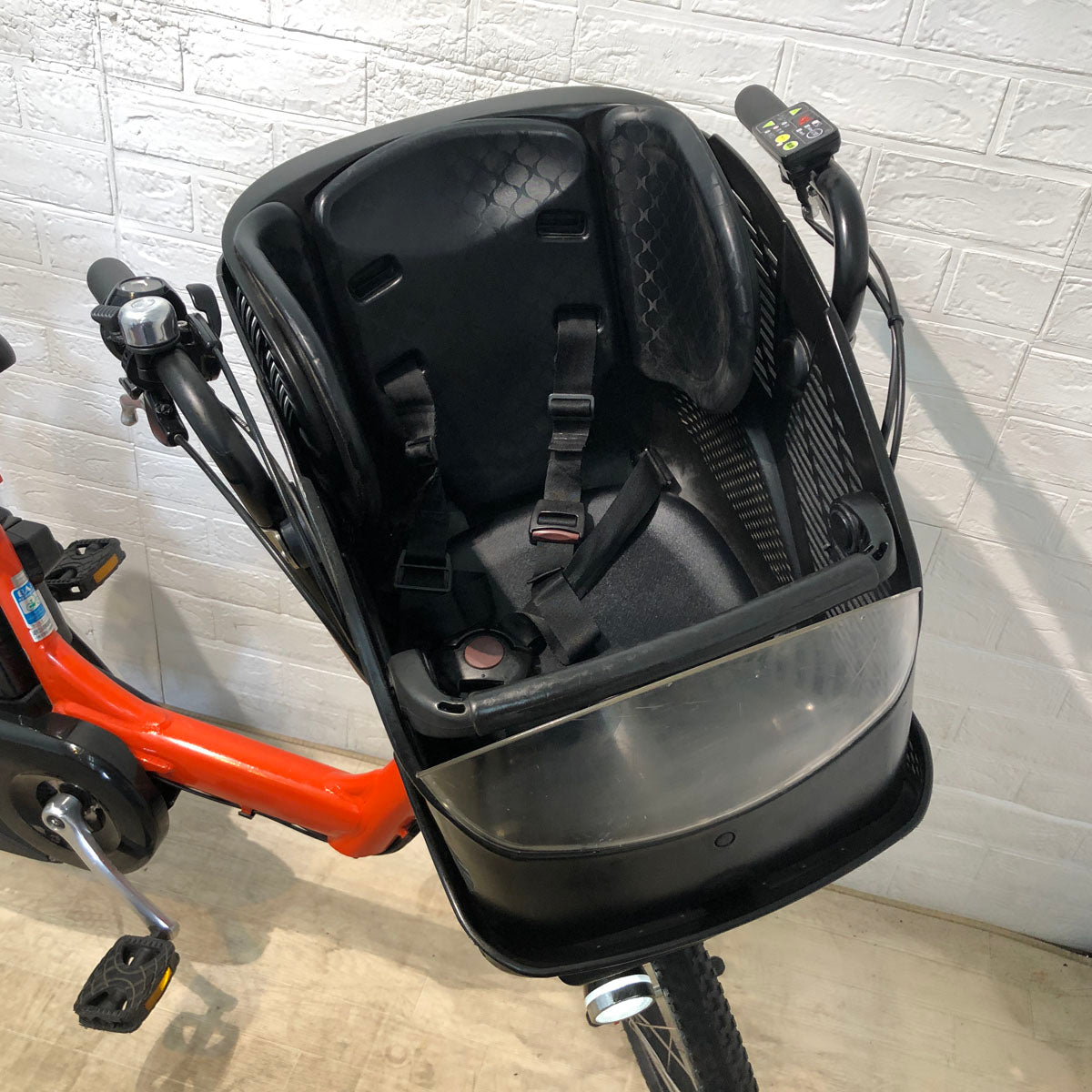 中古電動自転車 ブリヂストン アンジェリーノプティット e オレンジ 20