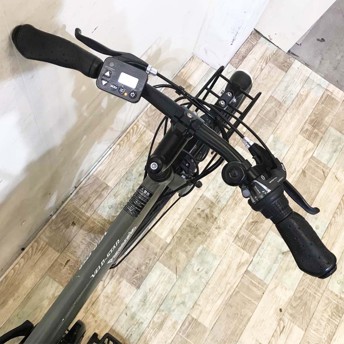 中古電動自転車 パナソニック ベロスター カーキ 700×38C KA109 – e