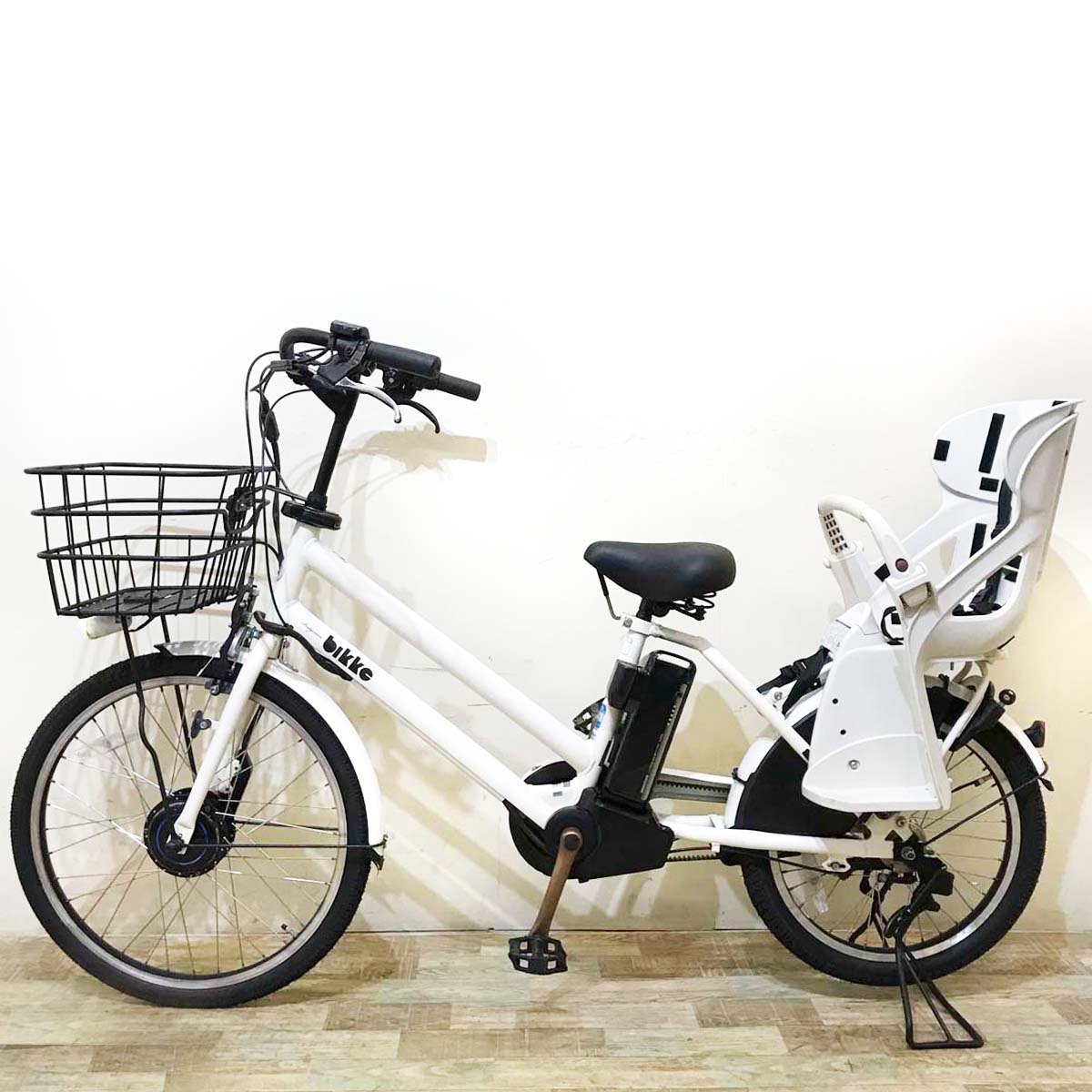 電動自転車 ブリヂストン bikke GRI ビッケ グリ ホワイト 前24×後20