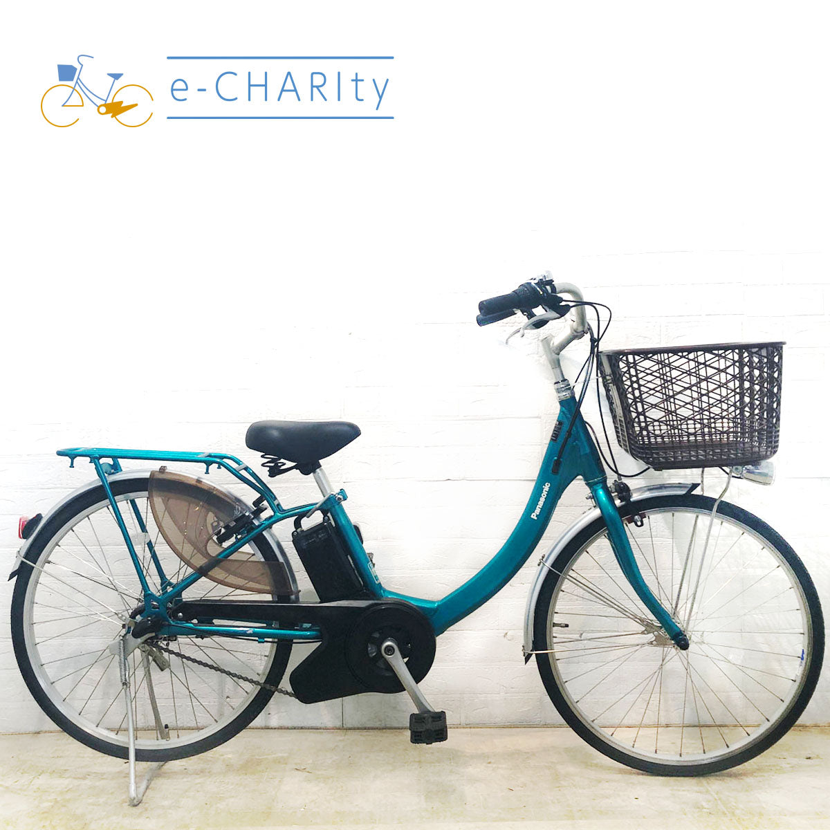 送料無料条件付き パナソニック24インチ電動アシスト自転車 中古車