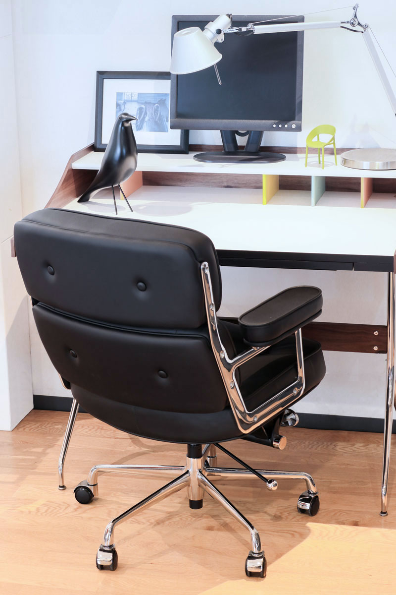 エグゼクティブチェア タイムライフチェア アルミナムチェア PUレザー