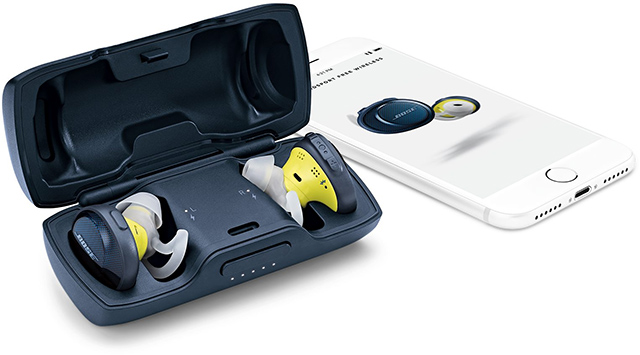 BOSE SoundSport Free wireless 完全ワイヤレスイヤホン - イヤホン
