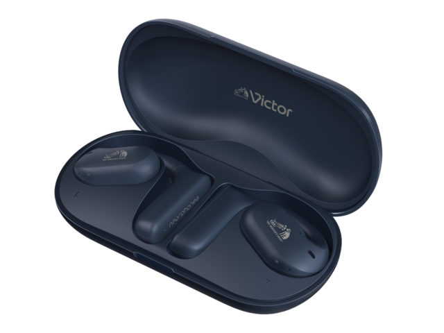 新製品】耳をふさがない新構造の完全ワイヤレスイヤホン #Victor「HA
