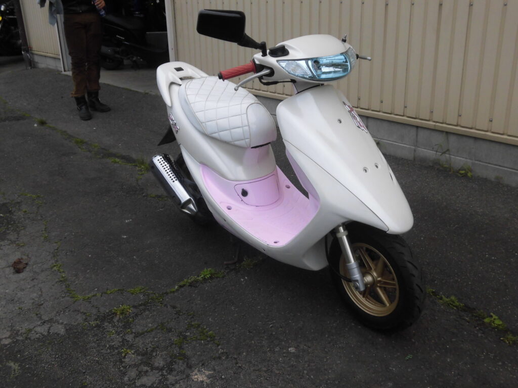 中古 HONDA Live Dio ZX 最終モデル 機種名SK50MM2-V キーシャッター