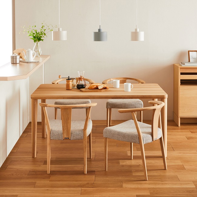 ダイニング5点セット 幅150cm ピュアオーク 通販 | 【公式】カリモク