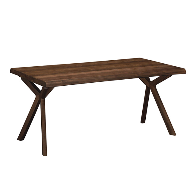 ダイニングテーブル 幅150cm DW5000 ウォールナットナチュラル 通販